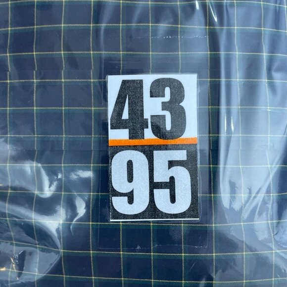 Ralph Lauren Blake Mens XL Checkered Long Sleeve Shirt 100% Two-Ply Cotton 4395 - Picture 6 of 7